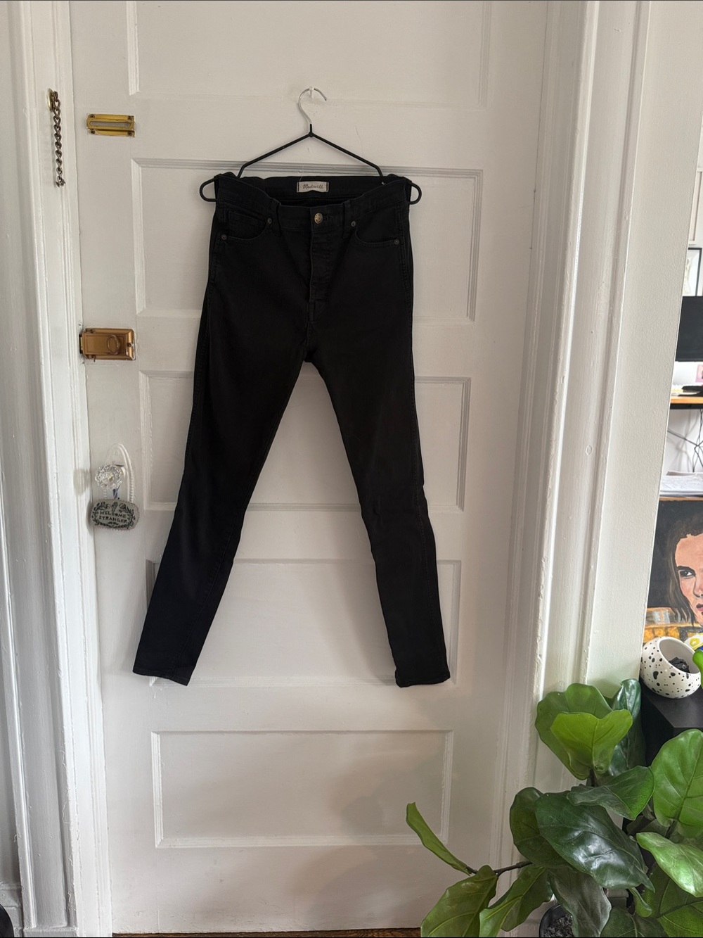 Another Pair of Madewell Black High-Rise Skinny Jeans
